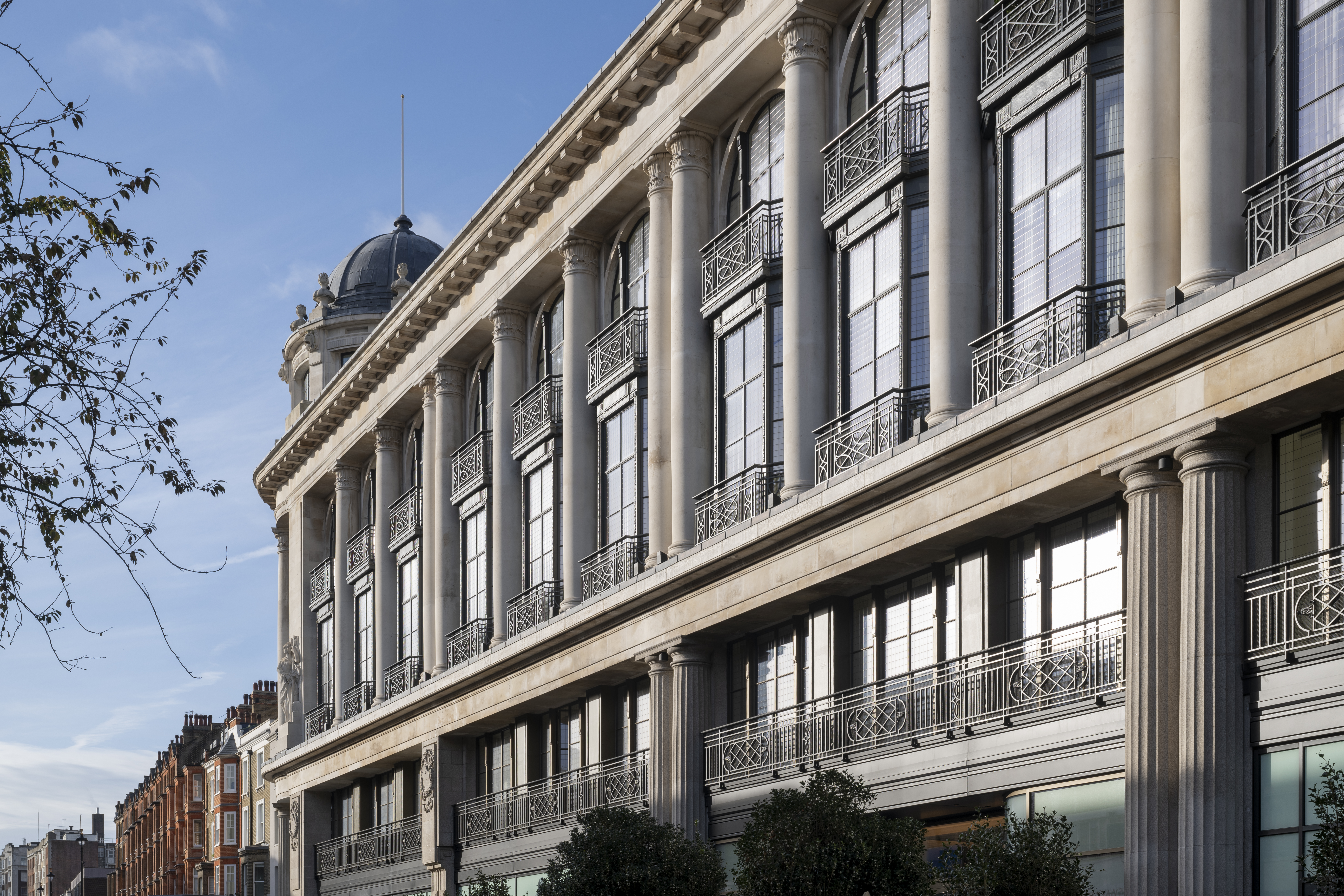 Exterior CGI of The Whiteley redevelopment, London